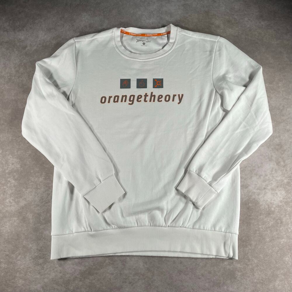 Women’s Orange Theory Workout Athletic Light Sweater Medium